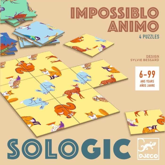 Joc de logica Impossiblo Animo, Djeco - imagine 2