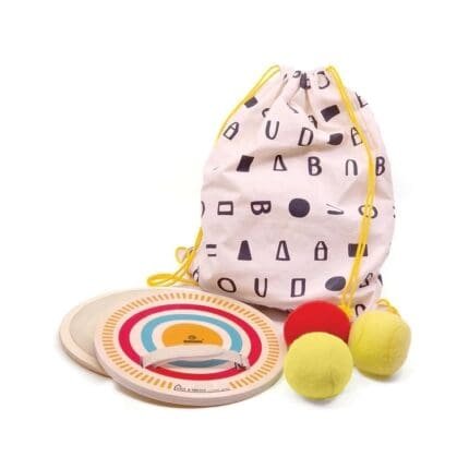 Joc de prindere din lemn cu velcro, Svoora