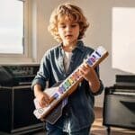 Joc STEM DIY Chitara Electrica Interactiva, TopBright - imagine 3