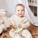Labirint cu margele din lemn, Speedy Monkey