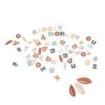 Litere magnetice din lemn, Speedy Monkey - imagine 3