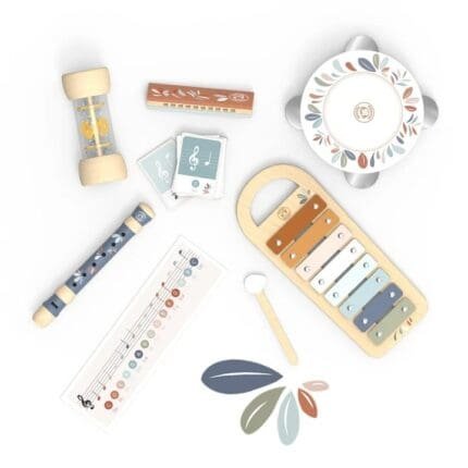 Set 5 instrumente muzicale in valiza, Speedy Monkey