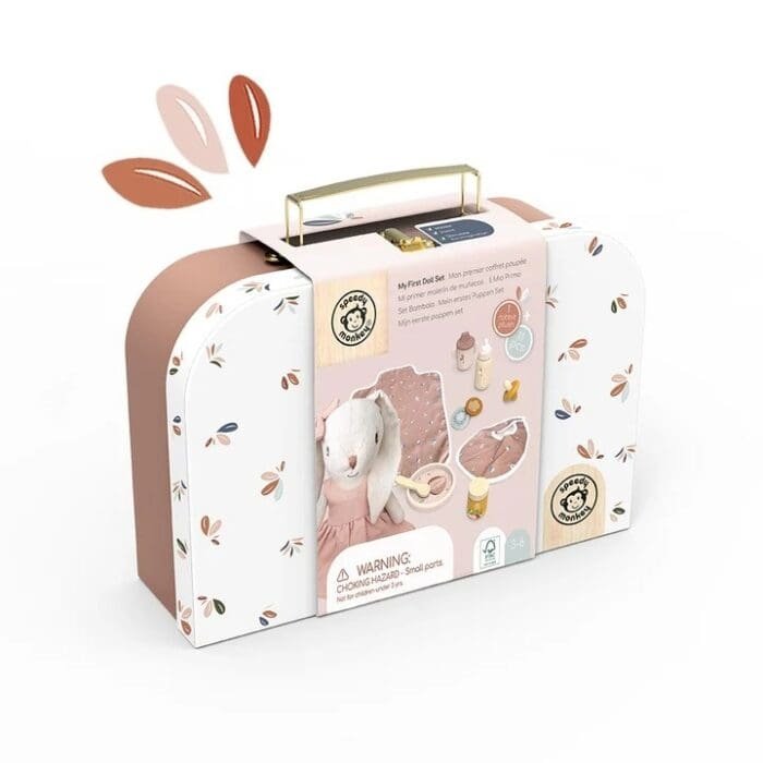 Set iepuras cu accesorii in valiza, Speedy Monkey - imagine 3