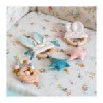 Zornaitoare cu inel de lemn Iepuras , Moulin Roty