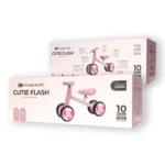 BICICLETA ECHILIBRU CUTIE FLASH, PINK - imagine 6