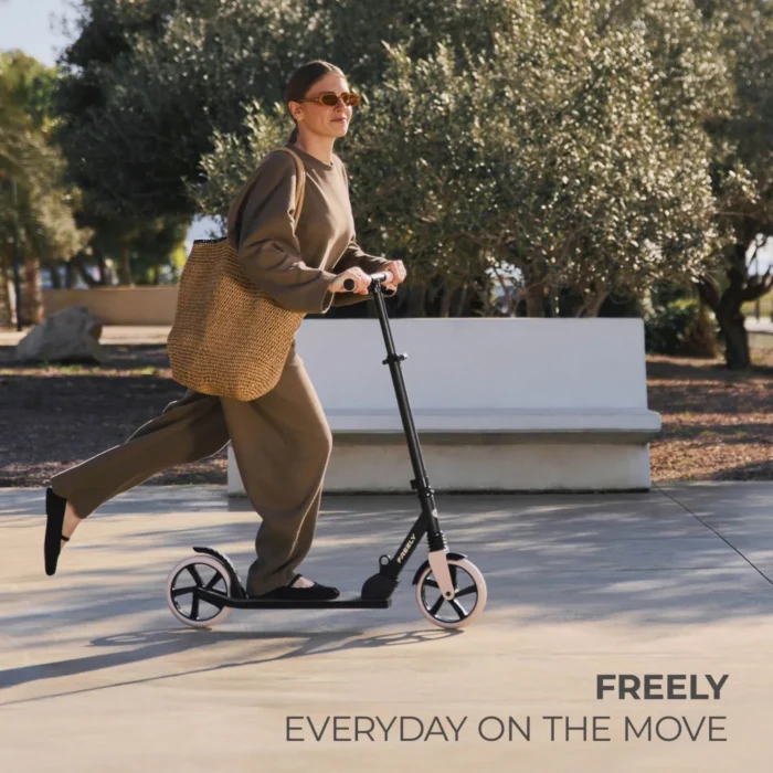 TROTINETA KINDERKRAFT FREELY,  BEIGE - imagine 7