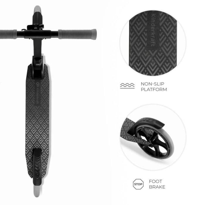 TROTINETA KINDERKRAFT FREELY, BLACK - imagine 3