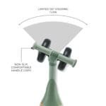 BICICLETA ECHILIBRU CUTIE FLASH, GREEN - imagine 3