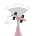 BICICLETA ECHILIBRU CUTIE FLASH, PINK - imagine 8