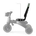 TRICICLETA KINDERKRAFT JAZZ 2, GREEN - imagine 4