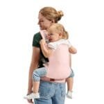 MARSUPIU ERGONOMIC KINDERKRAFT NINO, PANA LA 20 KG, CONFETTI PINK - imagine 4