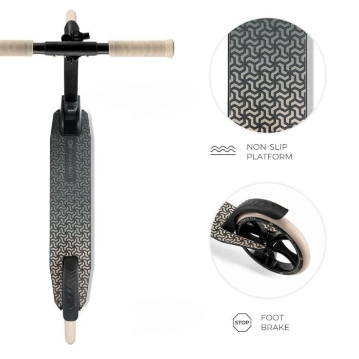 TROTINETA KINDERKRAFT FREELY,  BEIGE - imagine 4