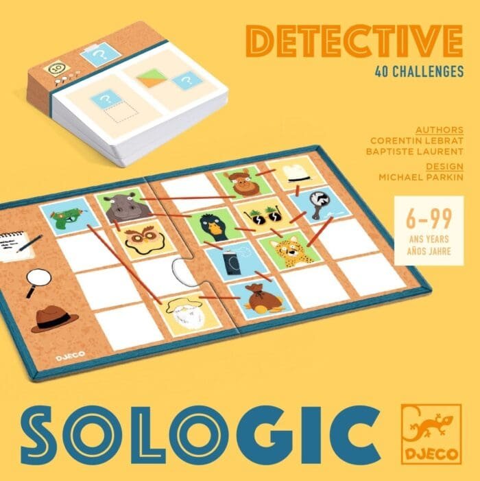 Joc de logica si investigatie Detectiv, Djeco - imagine 2