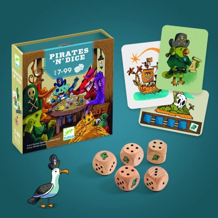 Joc de noroc și strategie Comoara Piratului, Djeco - imagine 4