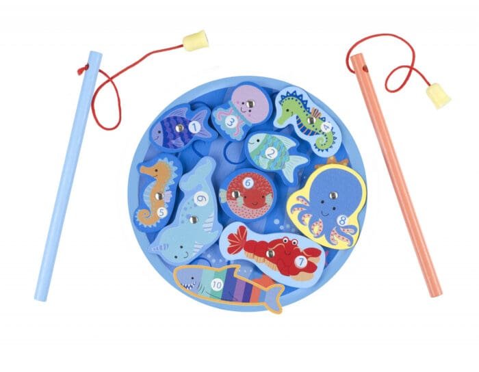 Jocuri magnetice de pescuit, Orange Tree Toys - imagine 3