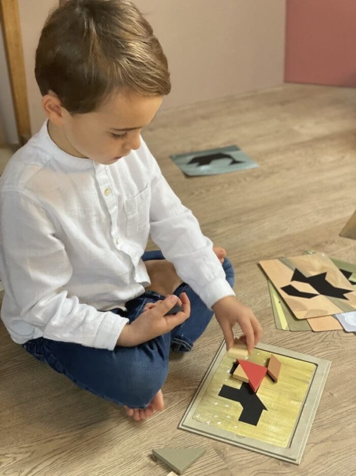 Jocuri magnetice Tangram, Egmont Toys - imagine 2