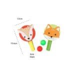 Palete din Lemn – Vulpea si Caprioara, Orange Tree Toys