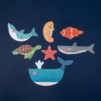 Puzzle reversibil animale marine, Londji