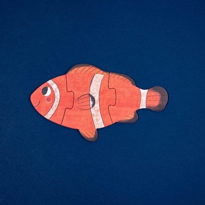 Puzzle reversibil animale marine, Londji - imagine 3