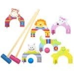 Set crocket din lemn cu animale, Orange Tree Toys - imagine 2