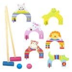 Set crocket din lemn cu animale, Orange Tree Toys - imagine 4
