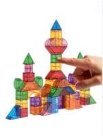 Set magnetic de construit Cubixx, 22 piese