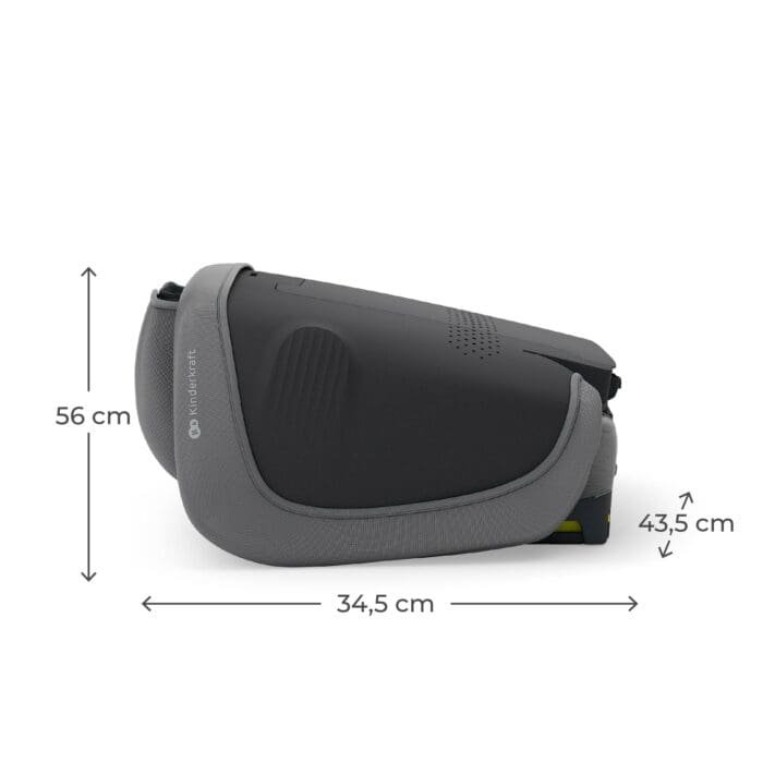 SCAUN AUTO KINDERKRAFT UNITY2 100-150 CM, GREY - imagine 2