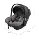 SCOICA AUTO KINDERKRAFT I-LITE 40-87 CM, GREY