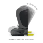 SCAUN AUTO KINDERKRAFT UNITY2 100-150 CM, GREY - imagine 7