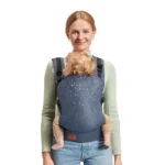 MARSUPIU ERGONOMIC KINDERKRAFT NINO, PANA LA 20 KG, CONFETTI DENIM - imagine 7