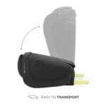 SCAUN AUTO KINDERKRAFT UNITY2 100-150 CM, BLACK - imagine 3