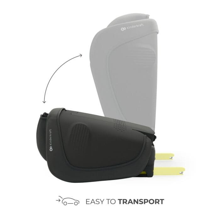 SCAUN AUTO KINDERKRAFT UNITY2 100-150 CM, BLACK - imagine 3