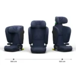 SCAUN AUTO KINDERKRAFT UNITY2 100-150 CM, NAVY - imagine 8