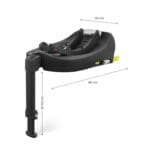 BAZA ISOFIX 360 KINDERKRAFT ENDURA SAFE FX, BLACK - imagine 3