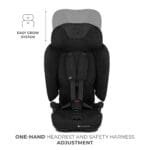 SCAUN AUTO KINDERKRAFT FIX2GO 76-150 CM, BLACK - imagine 5