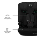 SCAUN AUTO KINDERKRAFT COMFY 75-150 CM, BLACK - imagine 7