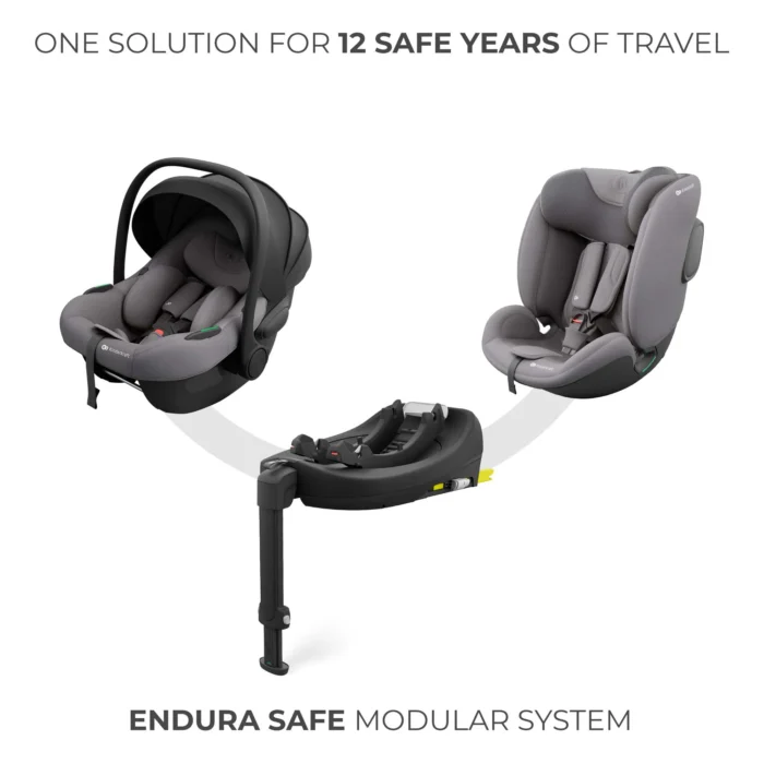 BAZA ISOFIX 360 KINDERKRAFT ENDURA SAFE FX, BLACK - imagine 9