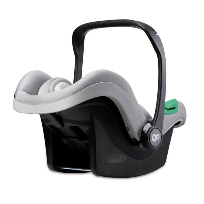 SCOICA AUTO KINDERKRAFT MINK PRO I-SIZE 40-75 CM + BAZA ZESTAW GREY - imagine 5