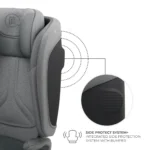 SCAUN AUTO KINDERKRAFT UNITY2 100-150 CM, GREY - imagine 10