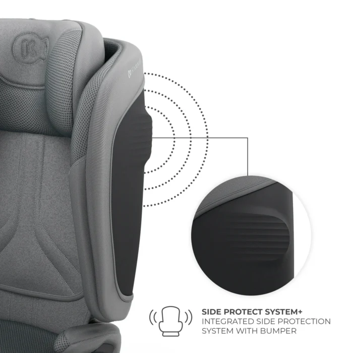 SCAUN AUTO KINDERKRAFT UNITY2 100-150 CM, GREY - imagine 10