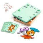 Joc cu magneti Mix'n'match, Djeco - imagine 3