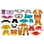 Joc cu magneti Mix'n'match, Djeco - imagine 4