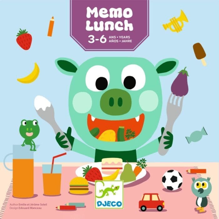 Joc de memorie Pofticiousul Bob, Djeco - imagine 3