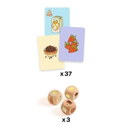 Joc de zaruri Competitia cofetarilor, Djeco