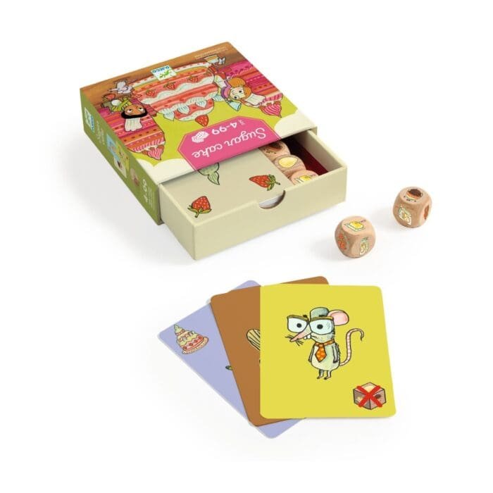 Joc de zaruri Competitia cofetarilor, Djeco - imagine 3