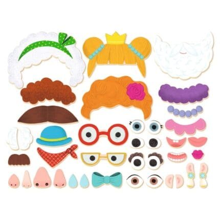 Joc magnetic creativ Portrete, Djeco