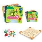 Jucarie educativa Mozaic mini animo, Djeco - imagine 2