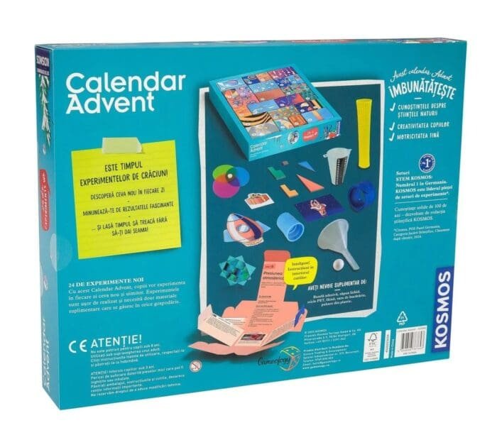 Kit STEM Calendarul stiintific de Advent, Thames & Kosmos - imagine 3