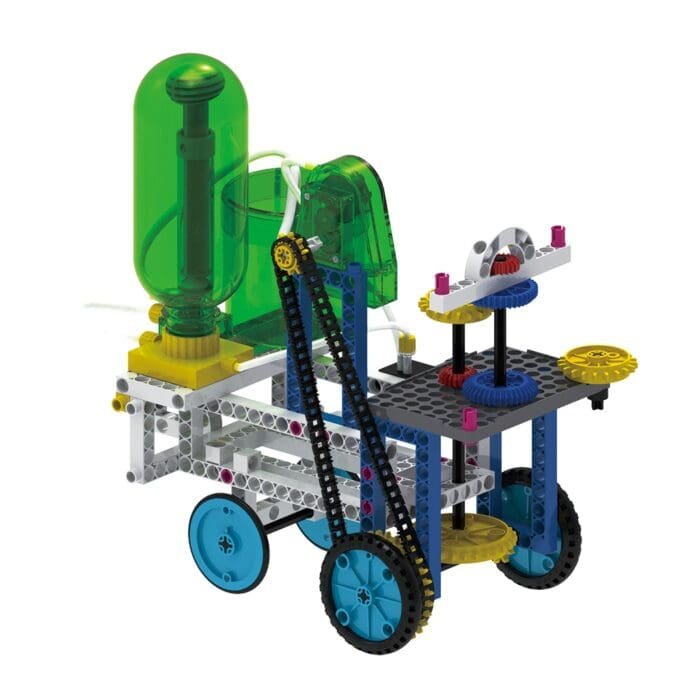 Kit STEM Construieste mecanisme propulsate cu apa, Genius Toy - imagine 3