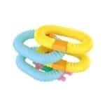 Kit STEM de construit cu tuburi flexibile, Genius Toy